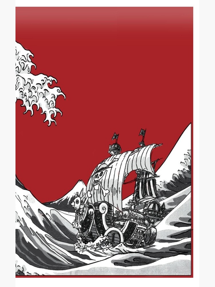 RED The Great Wave by Bray4321