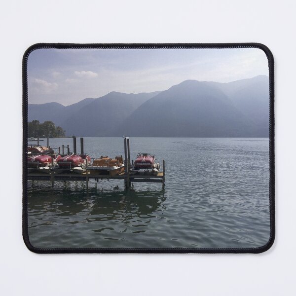 Item preview, Pedal Boats on Lake Lugano designed and sold by OpheliaObjects.