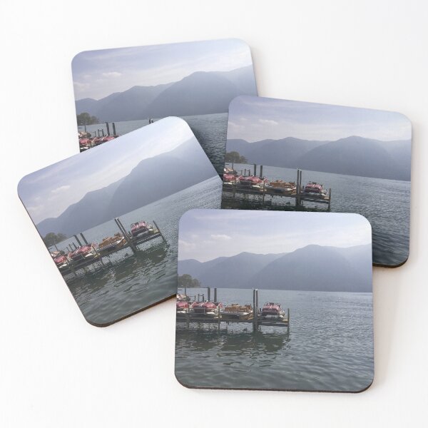 Item preview, Pedal Boats on Lake Lugano designed and sold by OpheliaObjects.