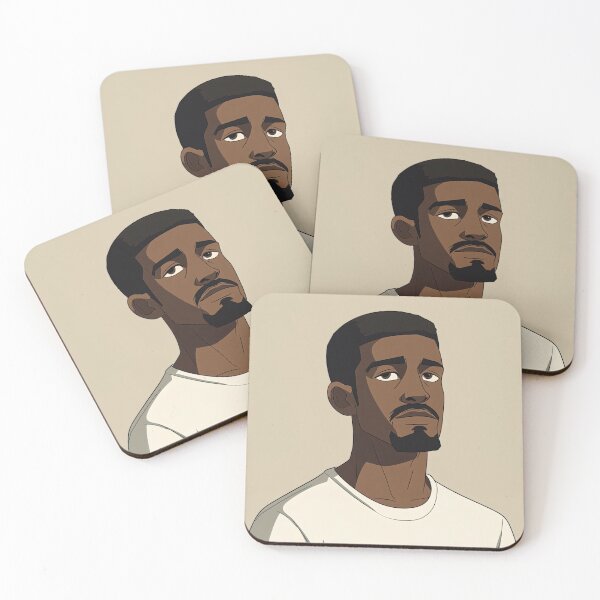 Item preview, Equatorial Guinean man, portrait | Anime style designed and sold by ComicsFactory.