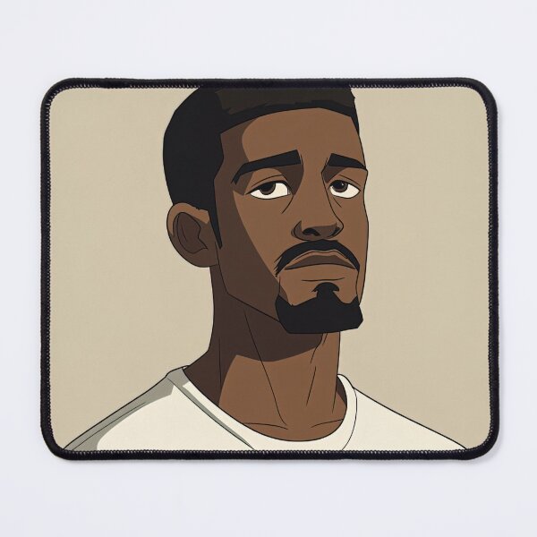 Item preview, Equatorial Guinean man, portrait | Anime style designed and sold by ComicsFactory.