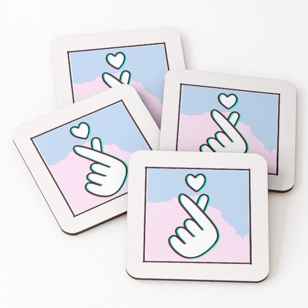 Item preview, KPOP HEART "I LOVE YOU" Heart Fingers - Korean designed and sold by FunnehGacha.