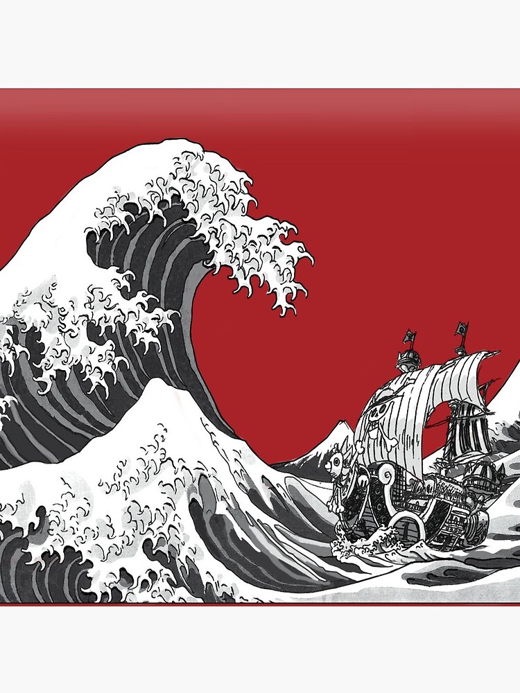 RED The Great Wave  by Bray4321