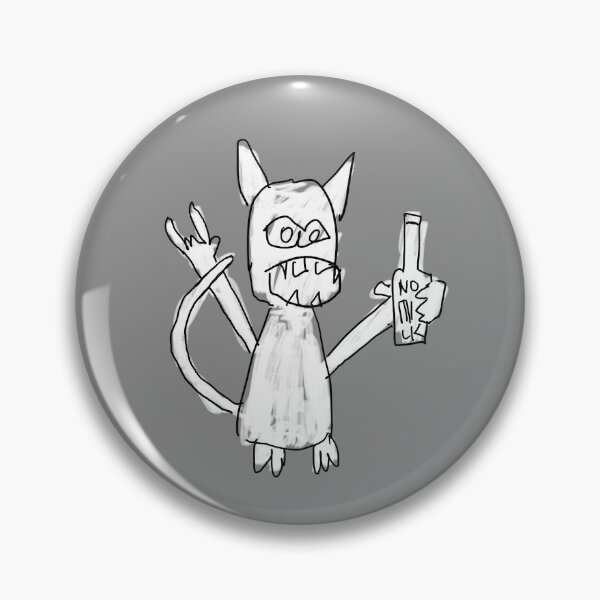 Item preview, Ugly cat drinks designed and sold by badlydrawnbabe.