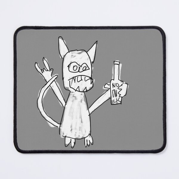 Item preview, Ugly cat drinks designed and sold by badlydrawnbabe.