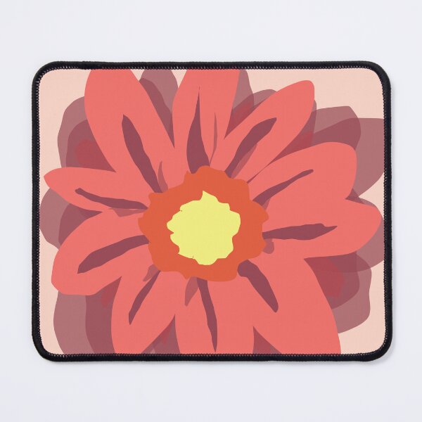 Item preview, Red flower gradient designed and sold by Doodlehomeshop.