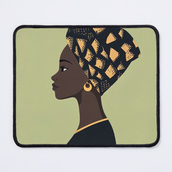 Item preview, Equatorial Guinean woman | Anime style designed and sold by ComicsFactory.