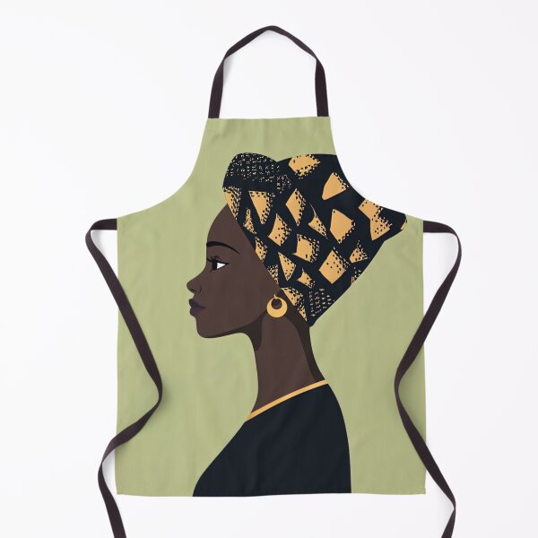 Item preview, Equatorial Guinean woman | Anime style designed and sold by ComicsFactory.