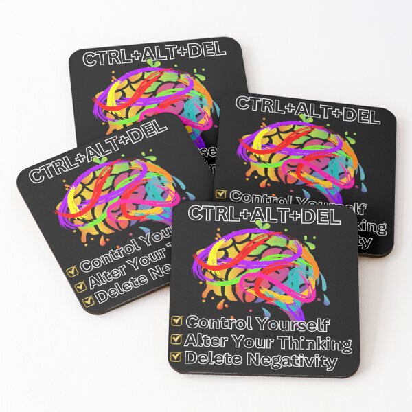 Item preview, CTRL+ALT+DEL: Mindset Reset Motivational Design designed and sold by TOA Timeless Original Apparel.