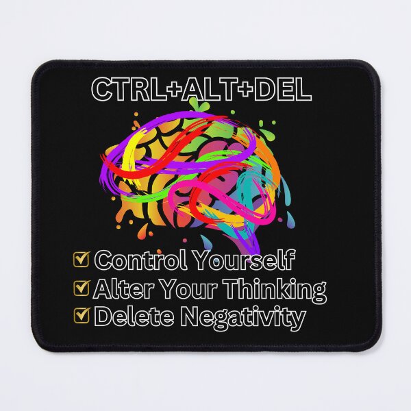 Item preview, CTRL+ALT+DEL: Mindset Reset Motivational Design designed and sold by TOA Timeless Original Apparel.