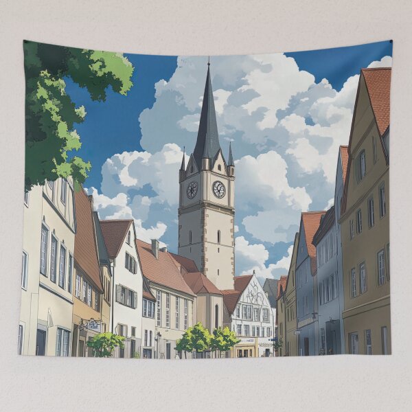 Item preview, Erfurt, city | Anime style designed and sold by ComicsFactory.