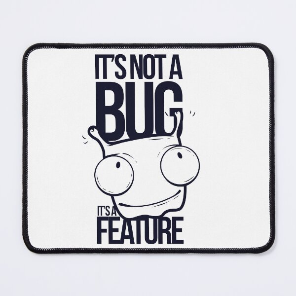 Item preview, Coding Joke Bug vs Feature Design designed and sold by Pujo Design.