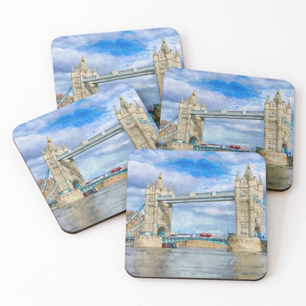 Artikelvorschau, Tower Bridge, London, England entworfen und verkauft von burbankdesigns.