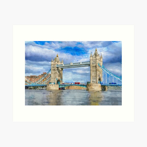 Item preview, Tower Bridge - London England designed and sold by burbankdesigns.