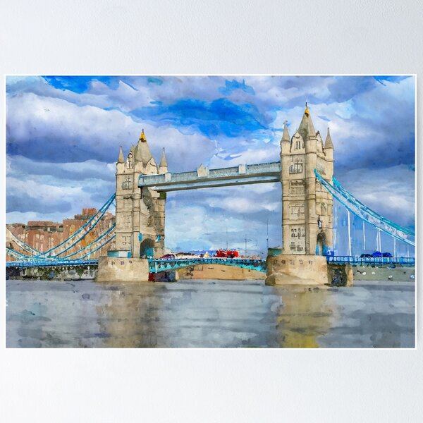 Item preview, Tower Bridge - London England designed and sold by burbankdesigns.