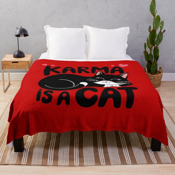 Item preview, Karma is a Cat – Cute and Playful designed and sold by magicalshops.