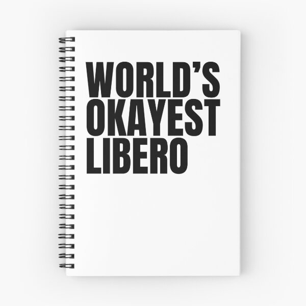 Item preview, World's Okayest Libero - Black designed and sold by Cutsandsparks.