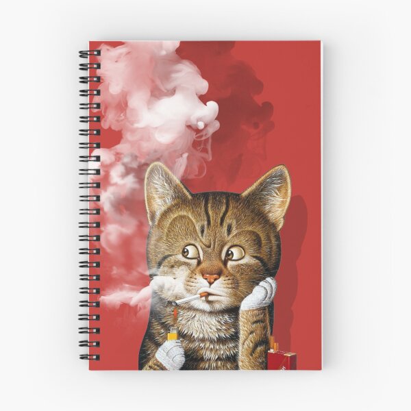 Item preview, Smoking Cat designed and sold by Helt-Sort.