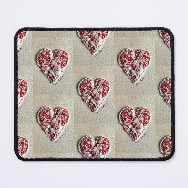 Item preview, Red and White Heart Time designed and sold by Jane Evans.