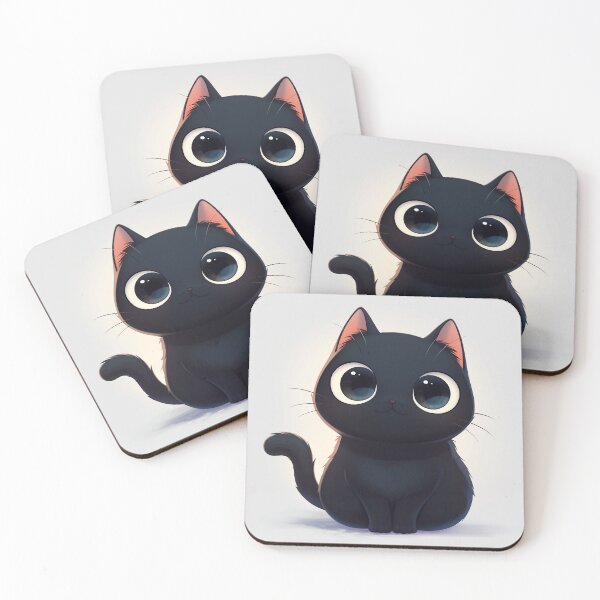 Item preview, Funny black cat designed and sold by valerko26.