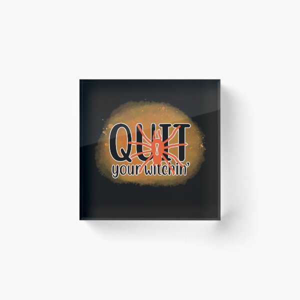 Item preview, Quit Your Witchin' Halloween Design designed and sold by pixelprintgems.