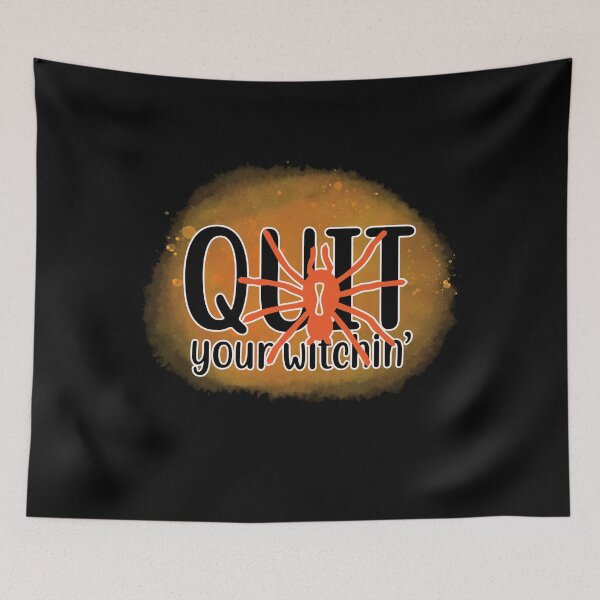 Item preview, Quit Your Witchin' Halloween Design designed and sold by pixelprintgems.