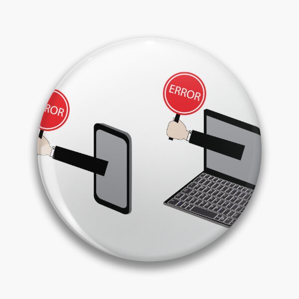 Item preview, Hands coming out of computers showing error sign designed and sold by pavledesigns.