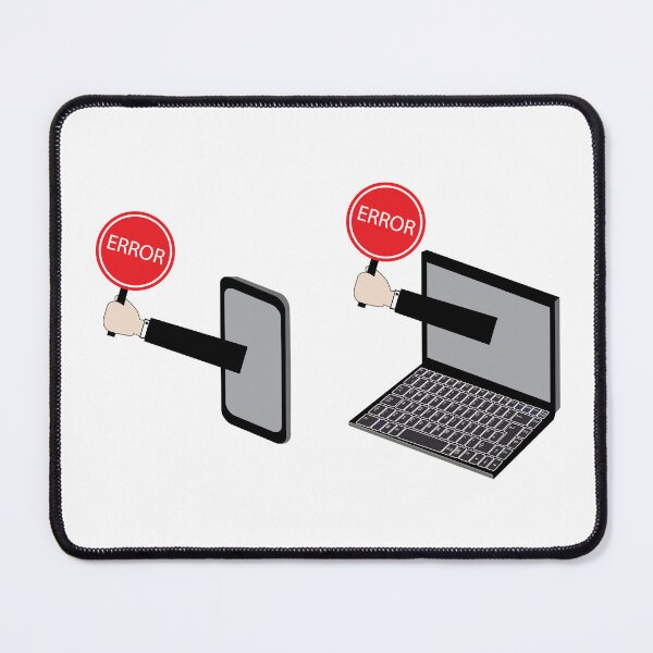 Item preview, Hands coming out of computers showing error sign designed and sold by pavledesigns.