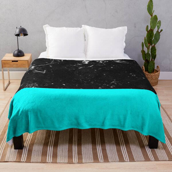 Item preview, Aqua Blue Meets Black Marble #1 #decor #art designed and sold by Anita's & Bella's Art.