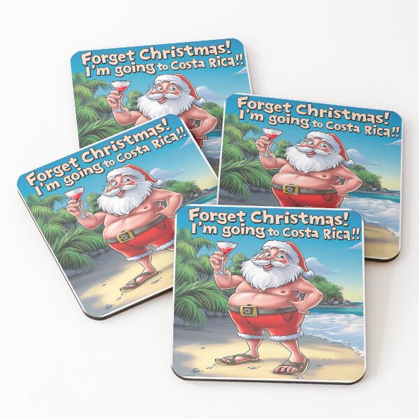 Item preview, Santa in Costa Rica designed and sold by Tees-and-Trends.