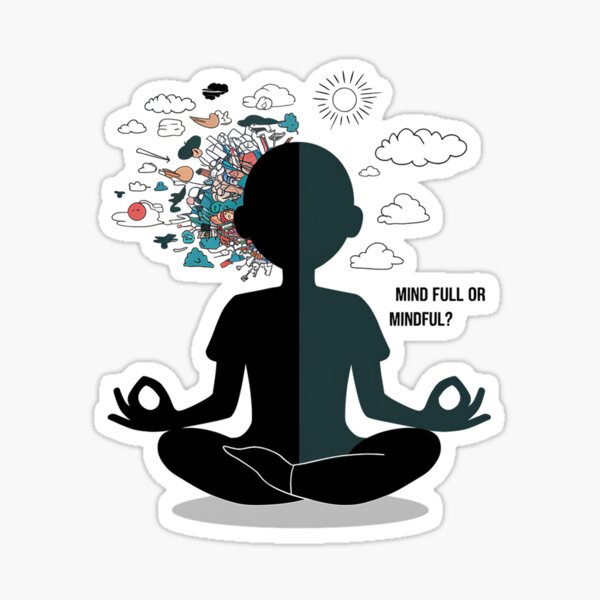 Item preview, Mind Full or Mindful? designed and sold by Very Good Tees.