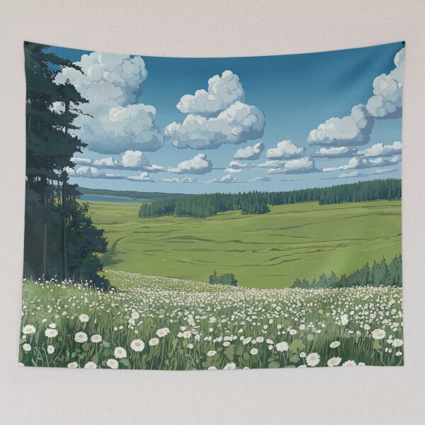 Item preview, Estonia landscape | Anime style designed and sold by ComicsFactory.