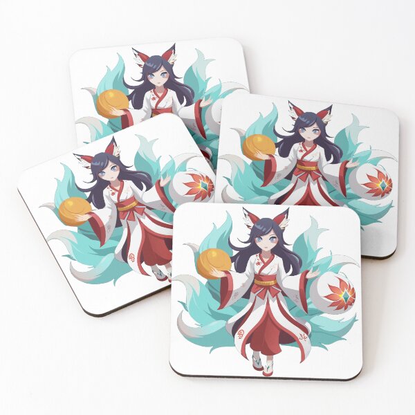 Item preview, nine tail fox with spirit orb designed and sold by CorinFox.
