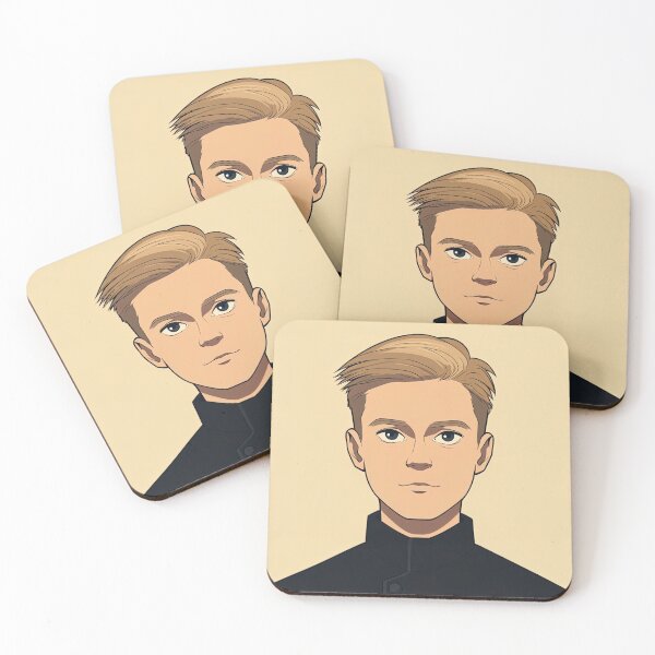 Item preview, Estonian man, portrait | Anime style designed and sold by ComicsFactory.