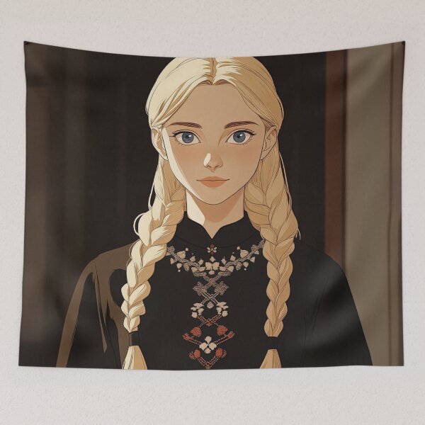 Item preview, Estonian woman | Anime style designed and sold by ComicsFactory.
