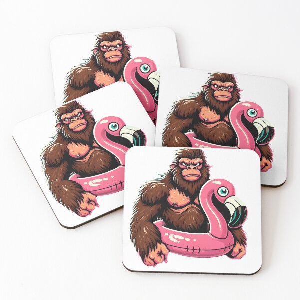 Item preview, Poolside Sasquatch designed and sold by Pixel-Lift.