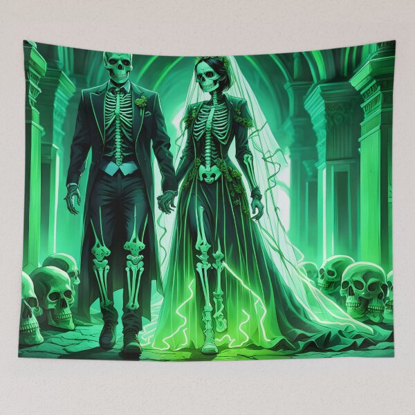 Item preview, Skeleton wedding designed and sold by GothicRubette.