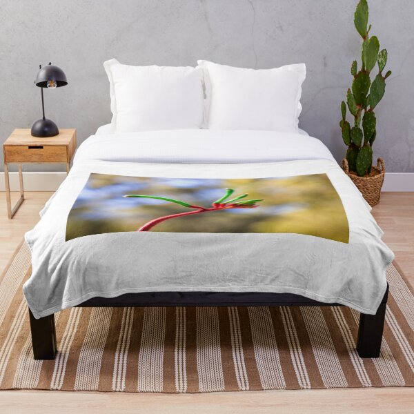 Item preview, Red and Green Kangaroo Paw Clothing, Kings Park designed and sold by Dave Catley.