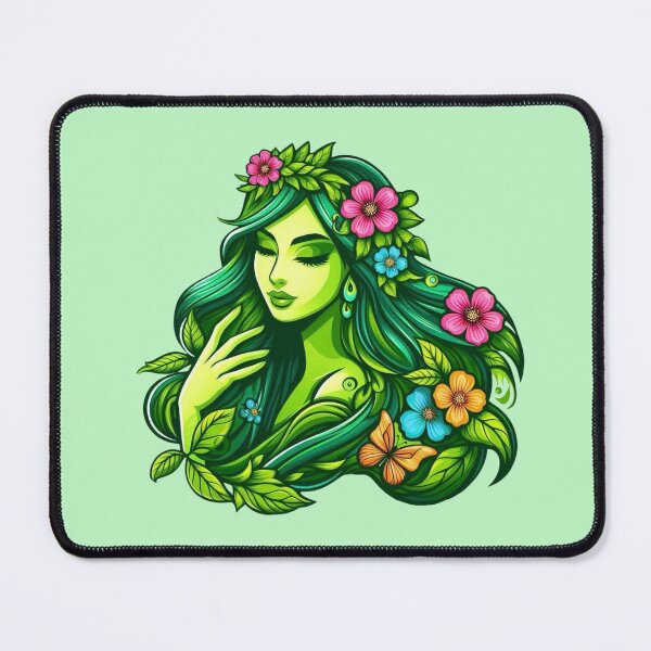 Item preview, Green Goddess designed and sold by Myra365Art.