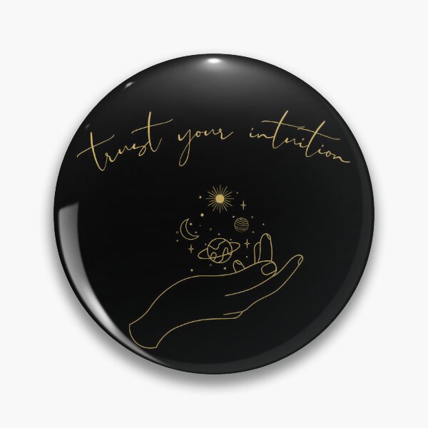 Item preview, Trust Your Intuition (black background) designed and sold by DesignCollectiv.