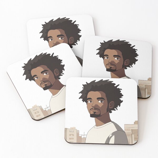 Item preview, Ethiopian man, portrait | Anime style designed and sold by ComicsFactory.