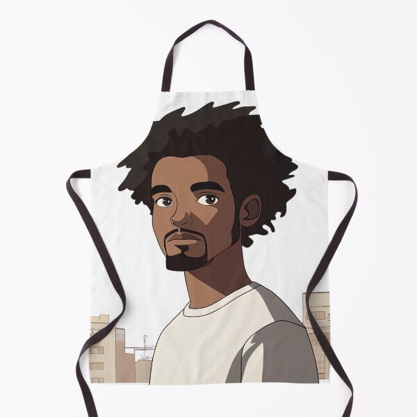 Item preview, Ethiopian man, portrait | Anime style designed and sold by ComicsFactory.