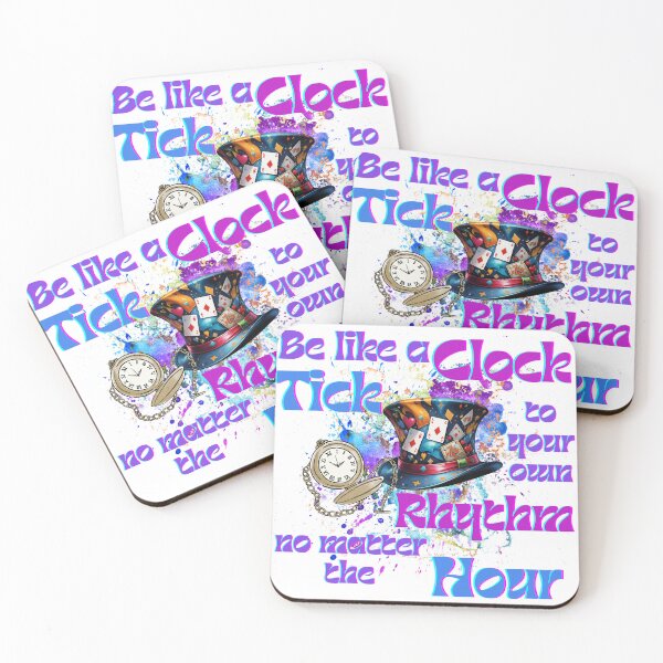Item preview, Tick to Your Own Rhythm Clock Design designed and sold by TOA Timeless Original Apparel.