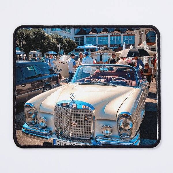Item preview, moto show, clasic, mercedes cabrio, retro. designed and sold by owenomania.