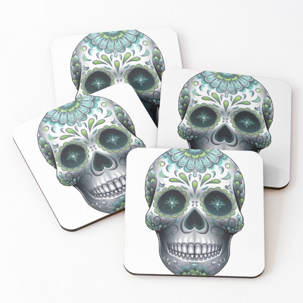 Item preview, Sugar skulls 05 Día de los Muertos designed and sold by matteflor.