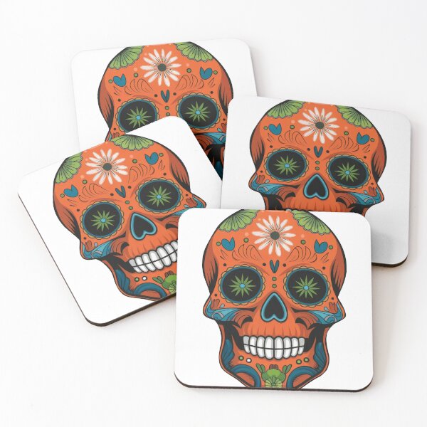 Item preview, Sugar skulls 06 Día de los Muertos designed and sold by matteflor.