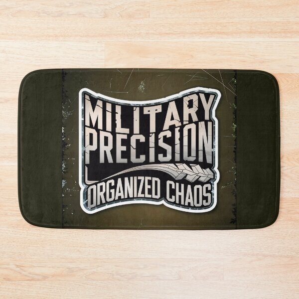 Item preview, Military Precision Organized Chaos Funny Army Quote designed and sold by TheArtOfPat.