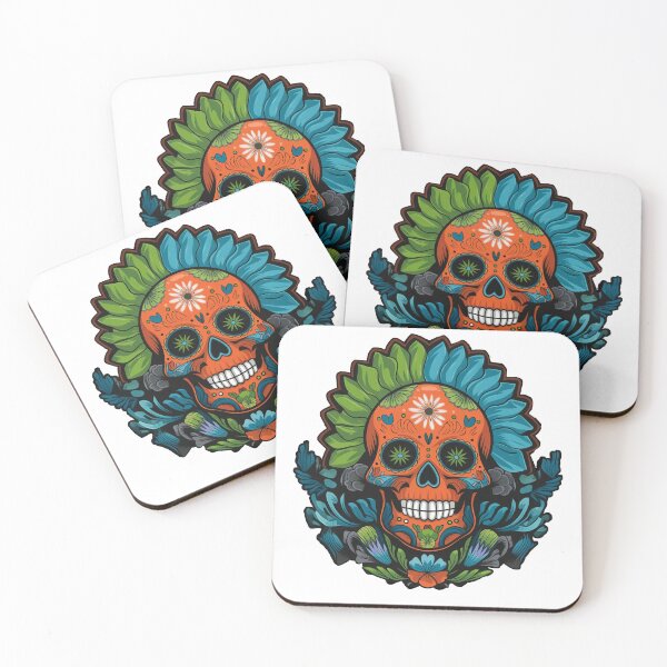 Item preview, Sugar skulls 07 Día de los Muertos designed and sold by matteflor.
