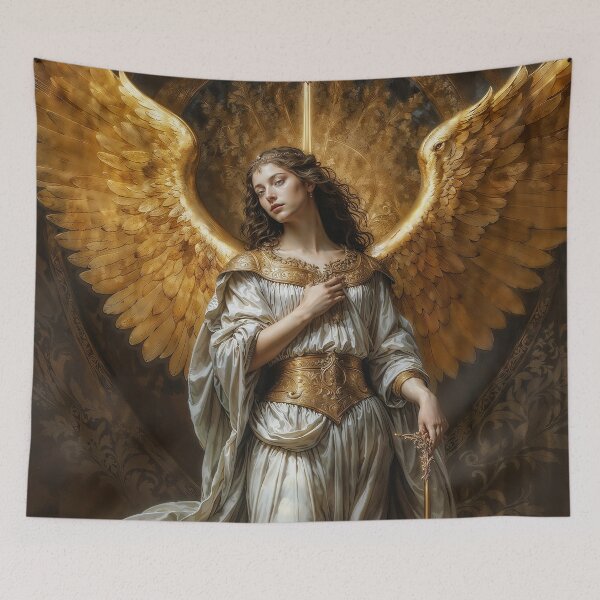 Item preview, Golden Archangel Azrael designed and sold by AliceWhiteDF.