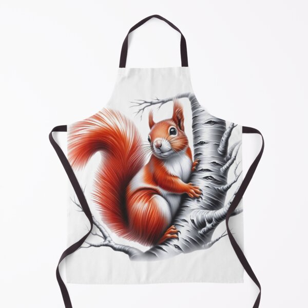 Item preview, "Red Squirrel: Grace and Agility on the Birch" designed and sold by CHRIST5000.